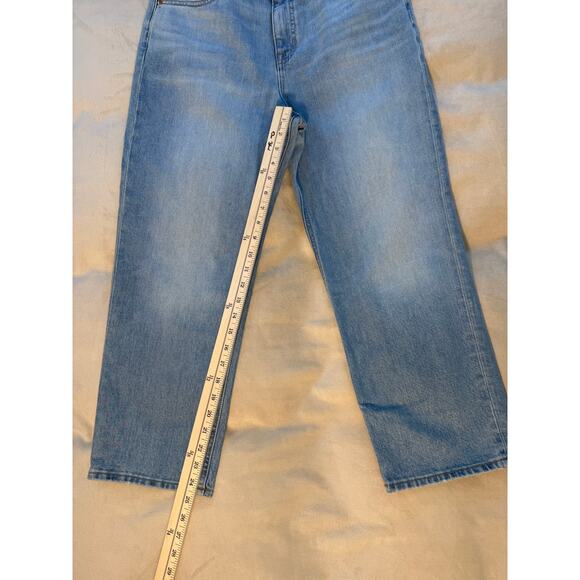 J Crew Womens Classic Straight Jeans High Rise Crop Ankle Size 30P NWT - Picture 9 of 14